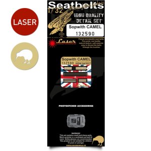 HGW 132590 - 1:32 Sopwith Camel seatbelts