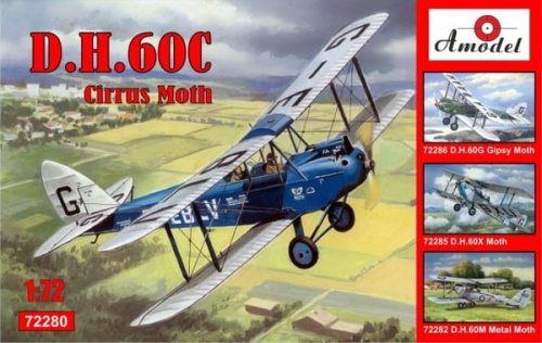 Go to product AMODEL 72280 - 1:72 D.H.60C Cirrus Moth