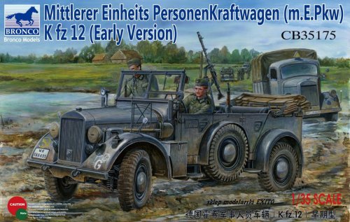 Go to product BRONCO CB 35175 - 1:35 German Horch Staff Car Kfz.12 Early Version