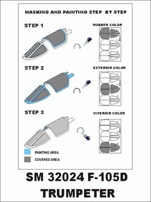 Go to product MONTEX SM32024 - 1:32 F-105 D