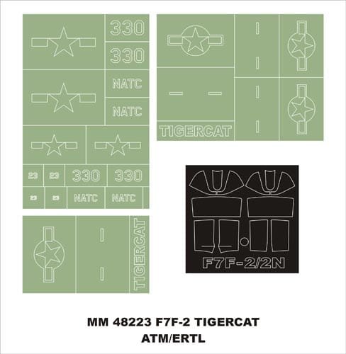 Go to product MONTEX MM48223 - 1:48 F7F-2 Tigercat