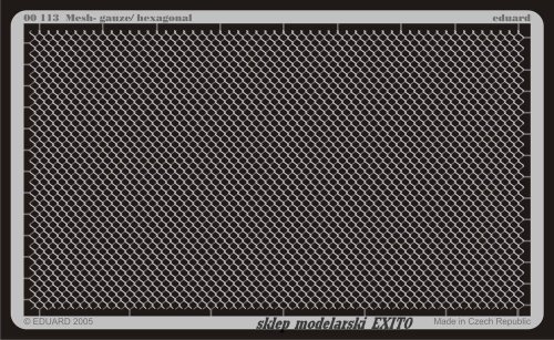 Go to product EDUARD 00113 - Mesh - gauze/ Hexagonal