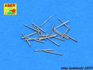 ABER 1:350L-68  - 1:350 Set of 20 pcs 37mm / 54 Breda gun barrels for Italian Navy ships
