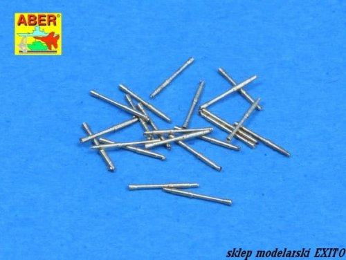 Go to product ABER 1:350L-68  - 1:350 Set of 20 pcs 37mm / 54 Breda gun barrels for Italian Navy ships