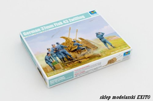 Go to product TRUMPETER 02347 - 1:35 German 37mm Flak 43 Zwilling