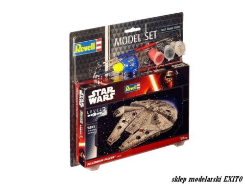 Go to product REVELL 63600 - 1:241 Millennium Falcon Model Set