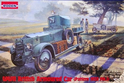 Go to product RODEN 801 - 1:35 RR Armored Car 1920 Pattern Mk1