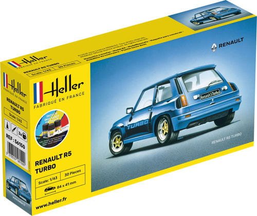 Go to product HELLER 56150 - 1:43 Renault R5 Turbo - Starter Kit