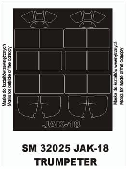 Go to product MONTEX SM32025 - 1:32 Yak-18