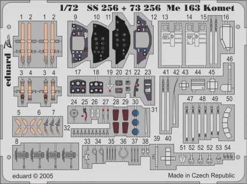 Go to product EDUARD SS256 - 1:72 Me 163 Komet