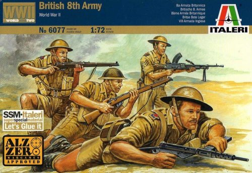 Go to product ITALERI 6077 - 1:72 British 8th Army