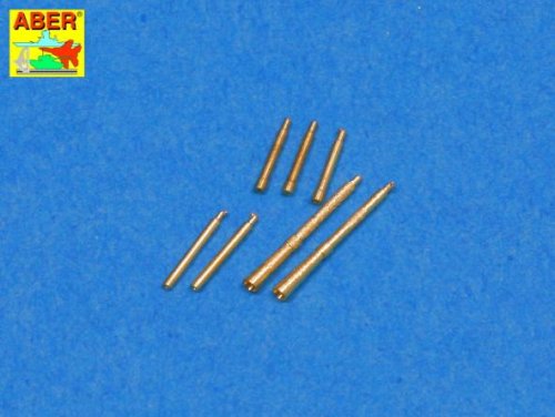 Go to product Aber 35L-099 - 1:35 7 metal gun barrel tips for Soviet DT and DP machine guns