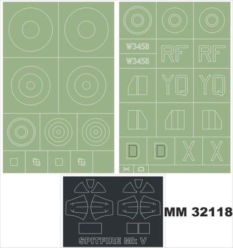 Go to product MONTEX MM32118 - 1:32 Spitfire Mk.Vb