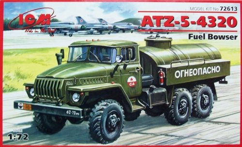 Go to product ICM 72613 - 1:72 ATZ-5-4320, Fuel Bowser