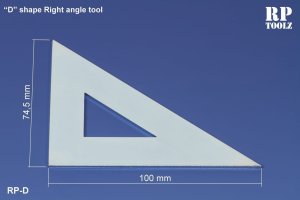 RP TOOLZ RPD - D shape Right angle tool