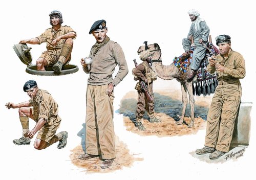Go to product MASTER BOX 3564 - 1:35 Commonwealth AFV Crew