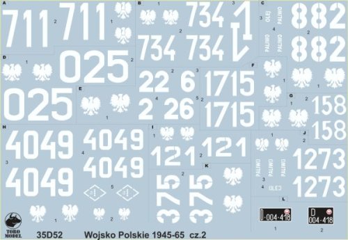 Go to product TORO MODEL 35D52 - 1:35 Polish Army 1945 - 1965 vol.2