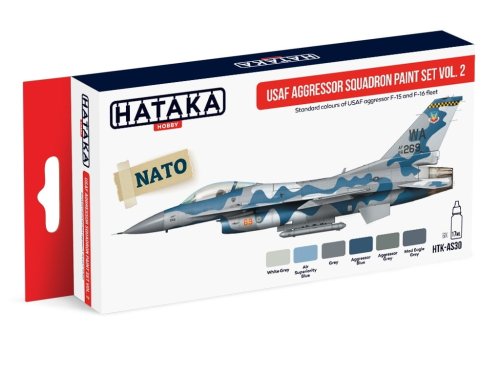 Go to product HATAKA AS30 - USAF Aggressor Squadron vol. 2 paint set