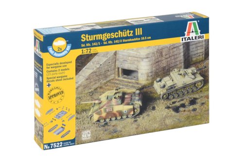 Go to product ITALERI 7522 - 1:72 Sturmgeschutz III
