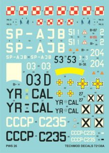 TECHMOD 72138 - 1:72 PWS-26