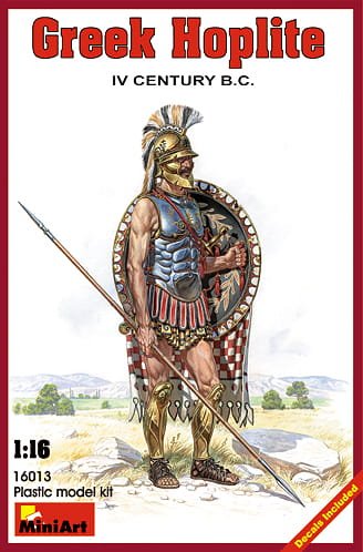 Go to product MINIART 16013 - 1:16 Greek Hoplite. IV Century B.C.