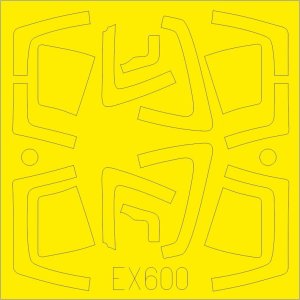 EDUARD EX600 - 1:48 Su-35S Tface