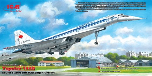 Go to product ICM 14402 - 1:144 Tupolev Tu-144D