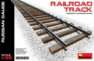 MINIART 35565 - 1:35 Railroad Track ( Russian Gauge )