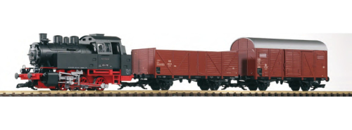 Go to product PIKO 37120 G - Zestaw startowy BR 80 towarowy z dźwiękiem