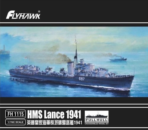 Go to product FLYHAWK 1115 - 1:700 HMS Lance 1941