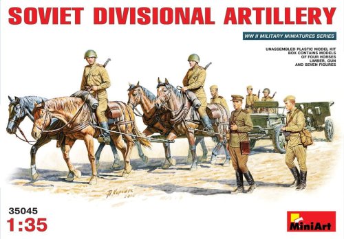 Go to product MINIART 35045 - 1:35 Soviet Divisional Artillery