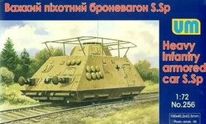 UNIMODELS 256 - 1:72 Heavy infantry armored car S.Sp