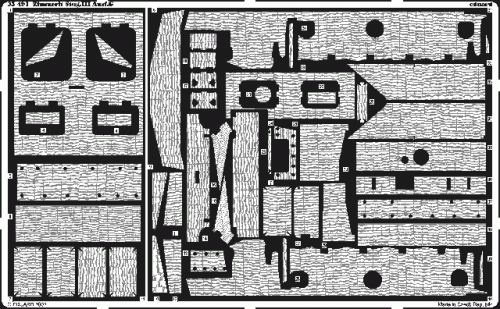 Go to product EDUARD 35491 - 1:35 Zimmerit StuG.III Ausf. G