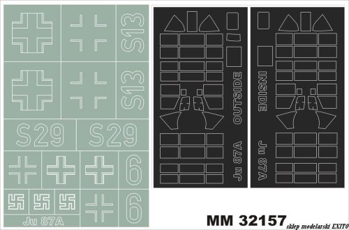Go to product MONTEX MM32157 - 1:32 Junkers Ju-87A