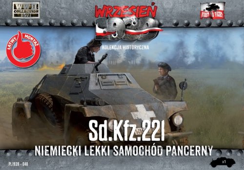 Go to product FIRST TO FIGHT 048 -  September 1939 - 1:72 Sd.Kfz.221