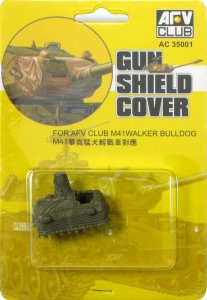 AFV CLUB AC 35001 - 1:35 M41 Walker Bulldog Gun Shield Cover