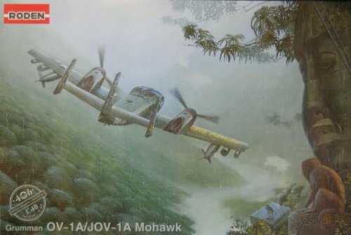 Go to product RODEN 406 - 1:48 OV-1A / JOV-1A Mohawk