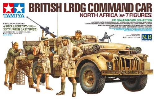 Go to product TAMIYA 32407 - 1:35 British LRDG Command Car North Africa w/ 7 figures