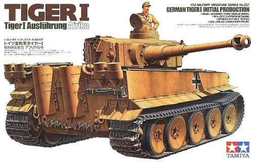 Go to product TAMIYA 35227 - 1:35 Tiger I Initial Production DAK Afrika