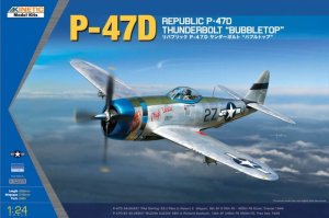 KINETIC 3207 - 1:24 Republic P-47D Thunderbolt Bubbletop