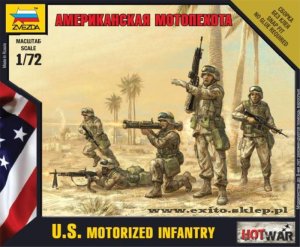 ZVEZDA 7407 - 1:72 U.S.Motorized Infantry  - Hot War Series