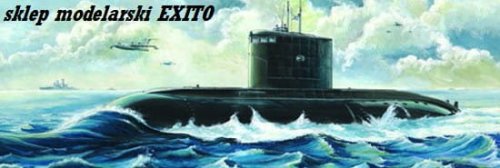 Go to product TRUMPETER 05903 - 1:144 Russian Kilo Class Attack Submarine