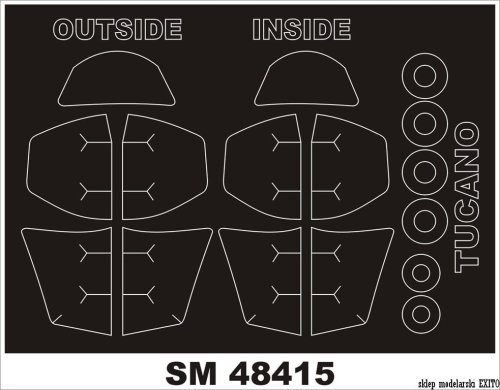 Go to product MONTEX SM48415 - 1:48 EMB-314 Tucano