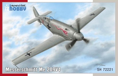 Go to product SPECIAL HOBBY 72221 - 1:72 Messerschmitt Me 209V-4