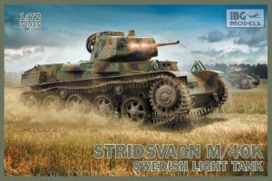 IBG 72035 - 1:72 Stridsvagn M/40K Swedish Light Tank