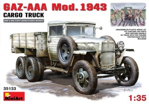 MINIART 35133 - 1:35 GAZ-AAA Mod.1943 Cargo Truck
