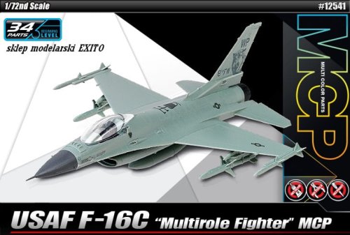 Go to product ACADEMY 12541 - 1:72 USAF F-16C Multirole Fighter