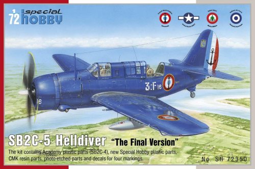 Go to product SPECIAL HOBBY 72350 - 1:72 SB2C-5 Helldiver - The Final Version