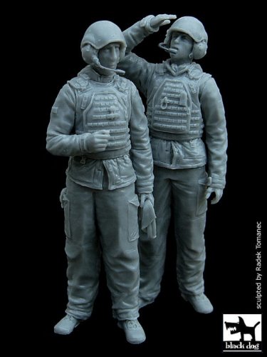 Go to product BLACK DOG F35032 - 1:35 British army tank crew in Afganistan