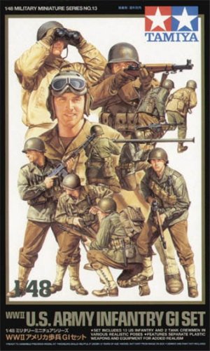 Go to product TAMIYA 32513 - 1:48 US Infantry GI Set